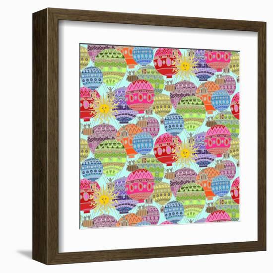 Candy Sky-Sharon Turner-Framed Art Print