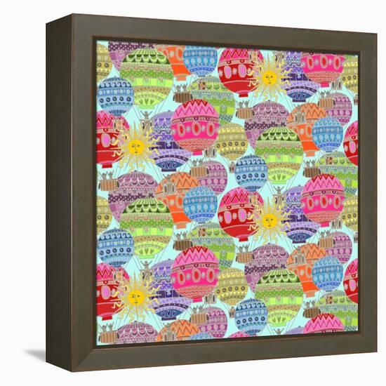 Candy Sky-Sharon Turner-Framed Stretched Canvas