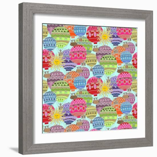 Candy Sky-Sharon Turner-Framed Art Print