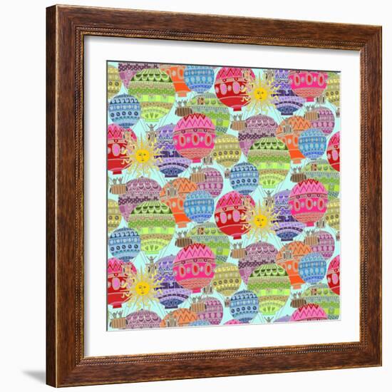 Candy Sky-Sharon Turner-Framed Art Print