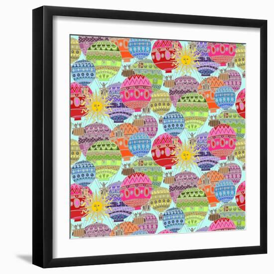 Candy Sky-Sharon Turner-Framed Art Print