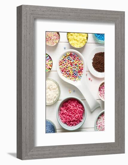 Candy Sprinkles-Ruth Black-Framed Photographic Print