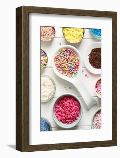 Candy Sprinkles-Ruth Black-Framed Photographic Print