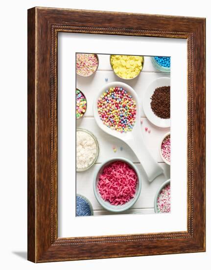 Candy Sprinkles-Ruth Black-Framed Photographic Print