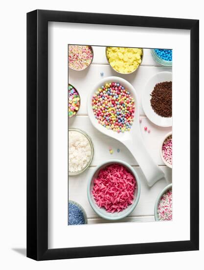 Candy Sprinkles-Ruth Black-Framed Photographic Print