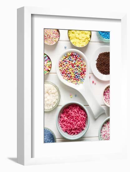 Candy Sprinkles-Ruth Black-Framed Photographic Print