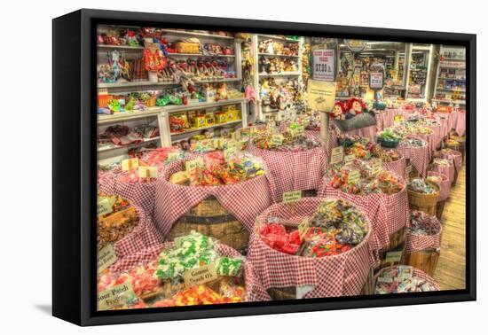 Candy Store-Robert Goldwitz-Framed Premier Image Canvas