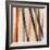 Candy Stripe II, 1987-Michael Canney-Framed Giclee Print