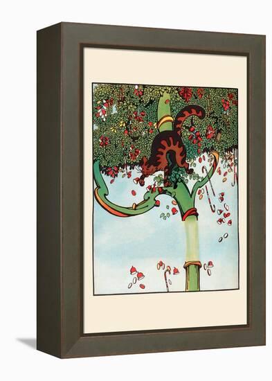 Candy Tree Treats-Eugene Field-Framed Stretched Canvas