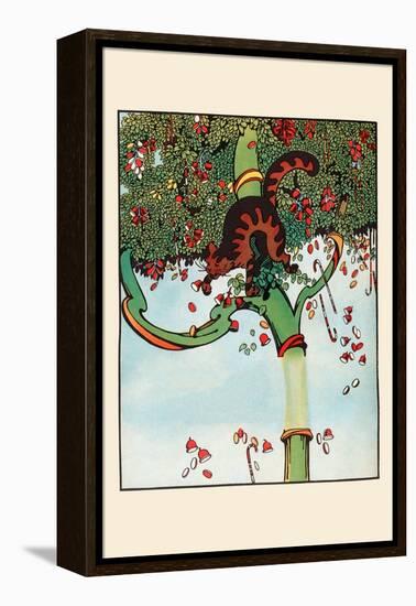 Candy Tree Treats-Eugene Field-Framed Stretched Canvas