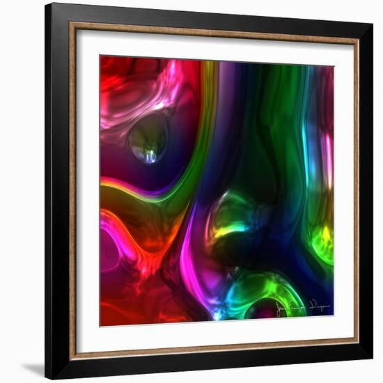 Candy V-Jean-François Dupuis-Framed Art Print