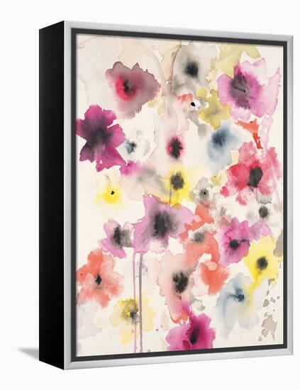 Candy Wrapped Blooms-Karin Johannesson-Framed Stretched Canvas