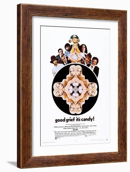 Candy-null-Framed Art Print