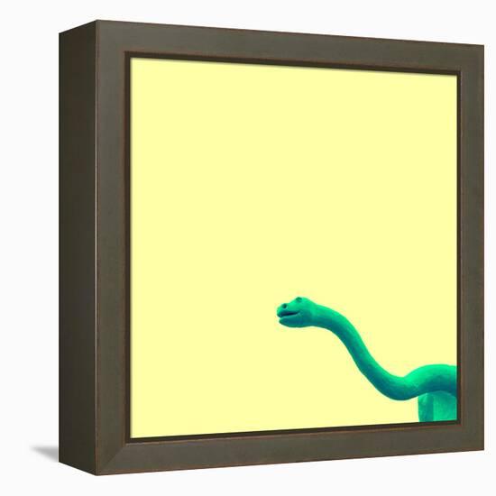 Candysaurus-Matt Crump-Framed Stretched Canvas