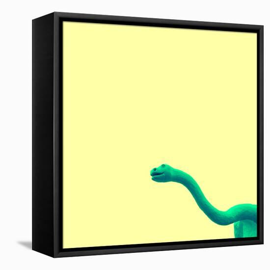 Candysaurus-Matt Crump-Framed Stretched Canvas