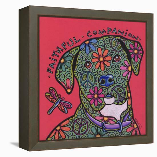 Cane Corso (Italian Mastiff)-Denny Driver-Framed Premier Image Canvas