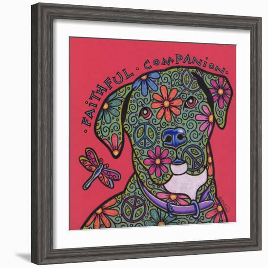 Cane Corso (Italian Mastiff)-Denny Driver-Framed Giclee Print