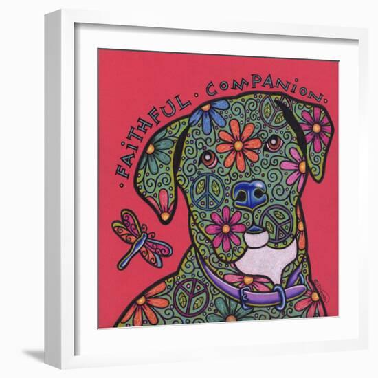 Cane Corso (Italian Mastiff)-Denny Driver-Framed Giclee Print