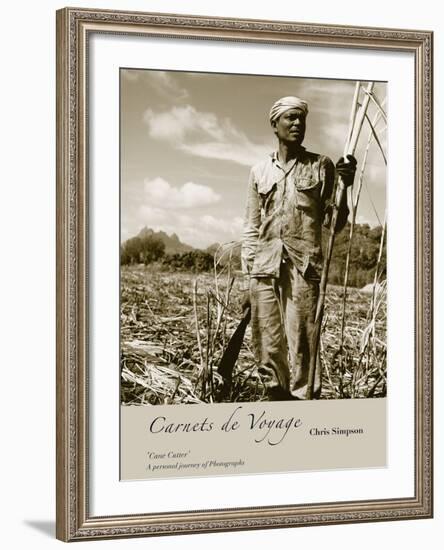 Cane Cutter-Chris Simpson-Framed Giclee Print