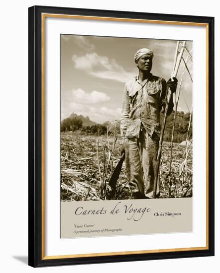 Cane Cutter-Chris Simpson-Framed Giclee Print