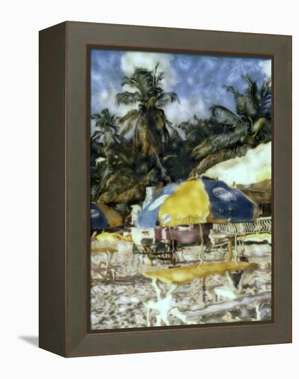 Cane Garden Bay Beach, Tortola-null-Framed Premier Image Canvas