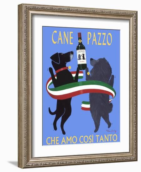 Cane Pazzo-Ken Bailey-Framed Giclee Print