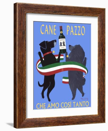 Cane Pazzo-Ken Bailey-Framed Giclee Print