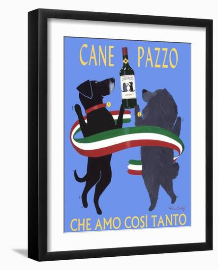 Cane Pazzo-Ken Bailey-Framed Giclee Print