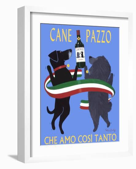 Cane Pazzo-Ken Bailey-Framed Giclee Print