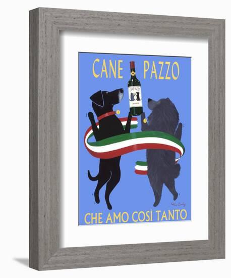 Cane Pazzo-Ken Bailey-Framed Giclee Print