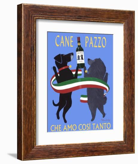 Cane Pazzo-Ken Bailey-Framed Giclee Print