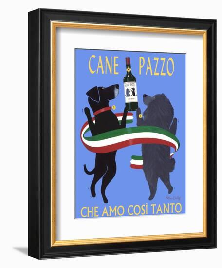 Cane Pazzo-Ken Bailey-Framed Giclee Print