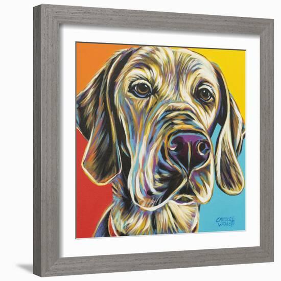 Canine Buddy II-Carolee Vitaletti-Framed Art Print