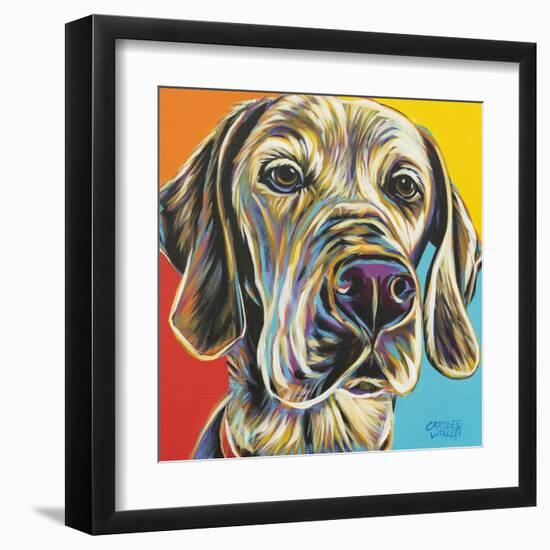 Canine Buddy II-Carolee Vitaletti-Framed Art Print