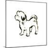Canine Cameo I-June Vess-Mounted Art Print