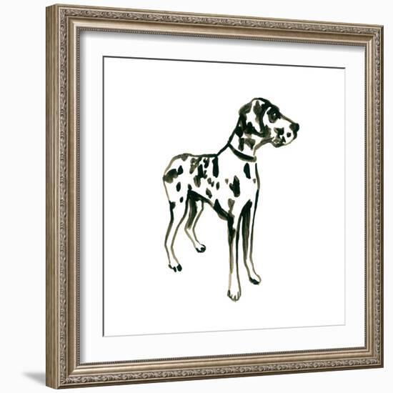 Canine Cameo II-June Vess-Framed Art Print