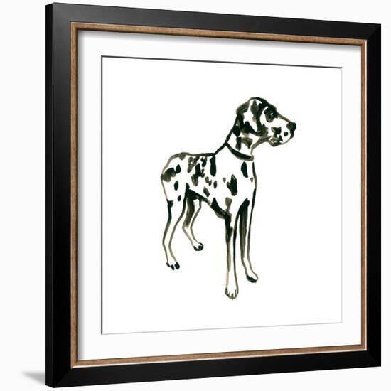Canine Cameo II-June Vess-Framed Art Print