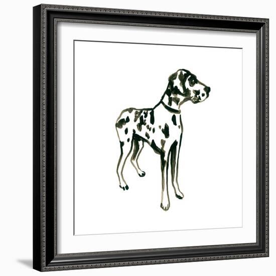 Canine Cameo II-June Vess-Framed Art Print