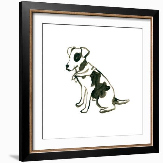 Canine Cameo III-June Vess-Framed Art Print