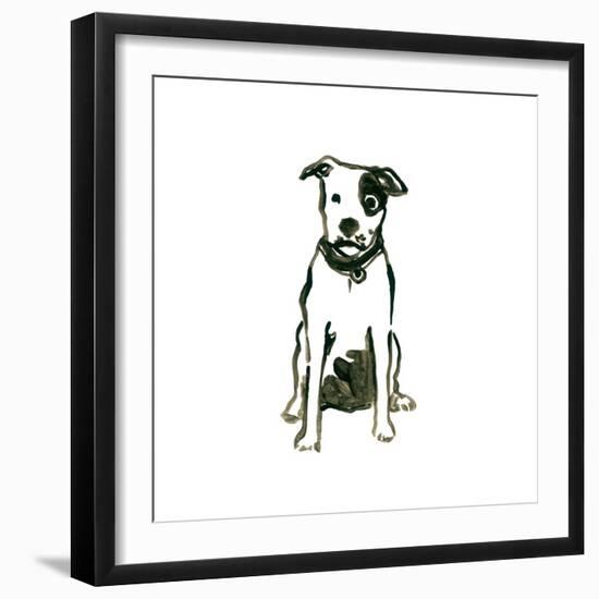 Canine Cameo V-June Vess-Framed Art Print