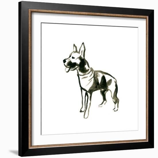 Canine Cameo VII-June Vess-Framed Art Print