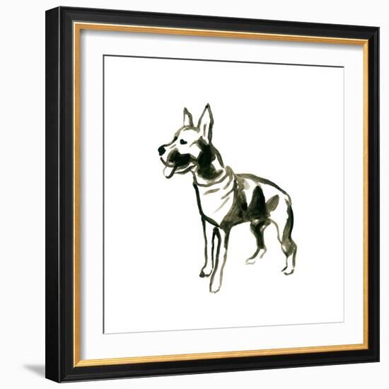 Canine Cameo VII-June Vess-Framed Art Print