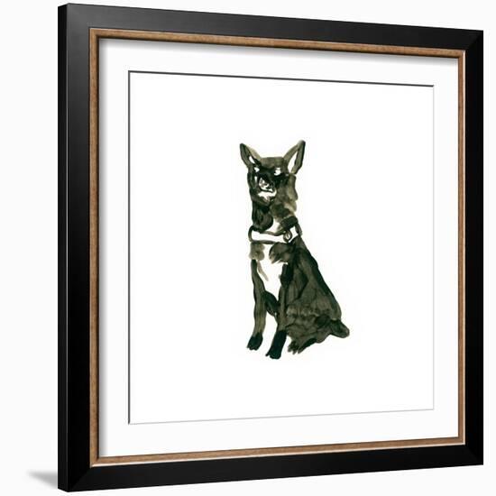 Canine Cameo X-June Vess-Framed Art Print