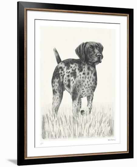 Canine - Gaze-Hilary Armstrong-Framed Limited Edition