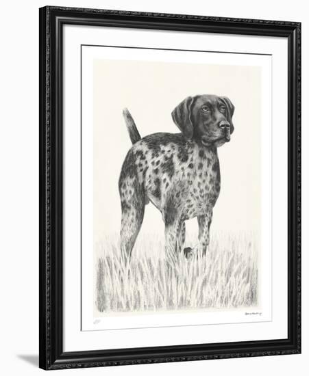 Canine - Gaze-Hilary Armstrong-Framed Limited Edition