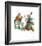 Canine Solo-Norman Rockwell-Framed Art Print