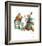 Canine Solo-Norman Rockwell-Framed Art Print