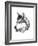 Canine Study III-Ethan Harper-Framed Art Print