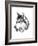 Canine Study III-Ethan Harper-Framed Art Print