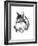 Canine Study III-Ethan Harper-Framed Art Print